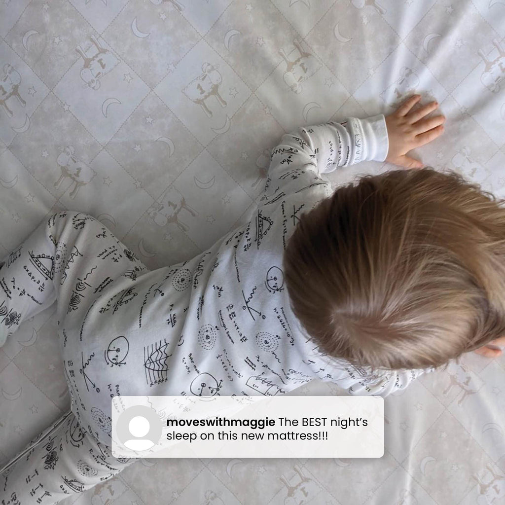 2-Stage Baby Crib and Toddler Mattress M40195