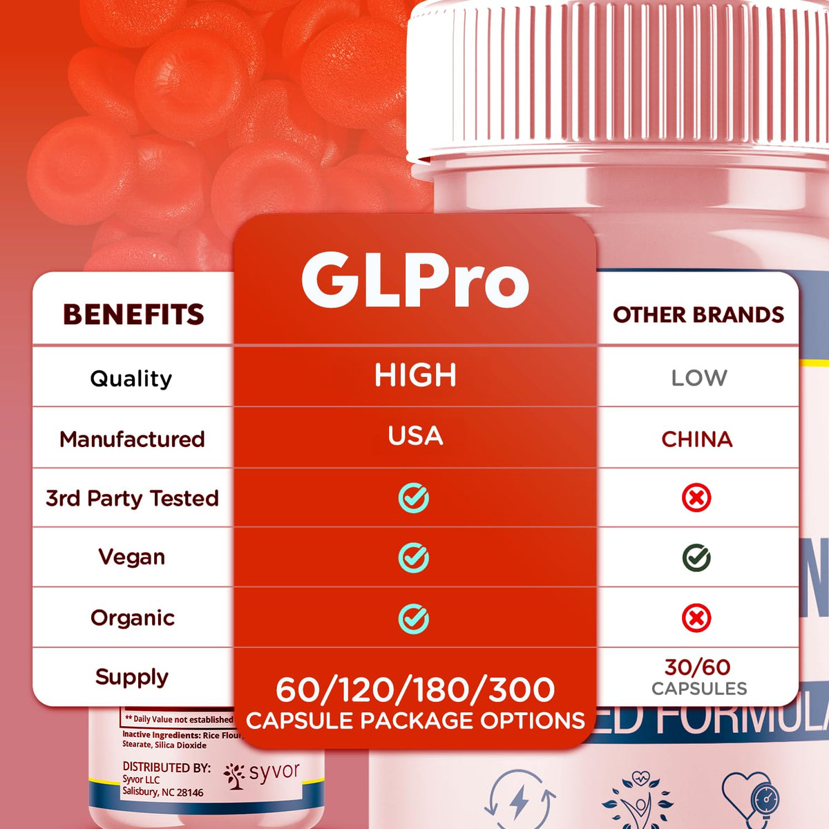 Blood Capsules 180 Capsules U563