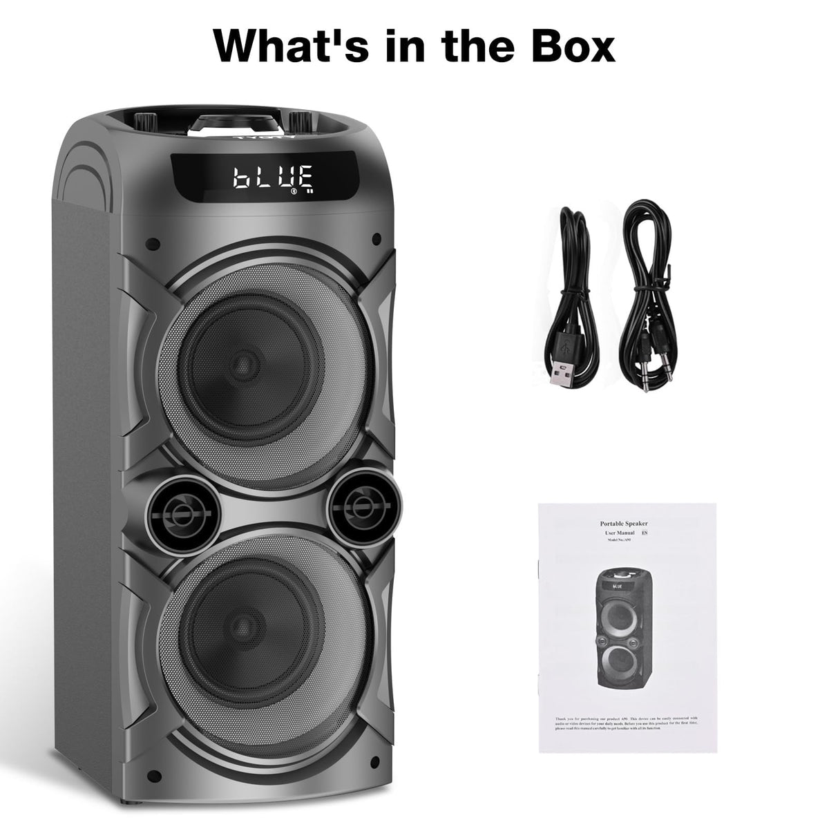 100W Portable Bluetooth Speaker E49460