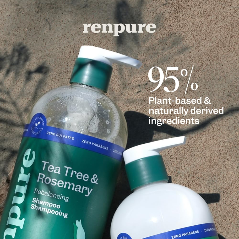 Tea Tree & Rosemary Shampoo & Conditioner Set 2x24oz Q45362