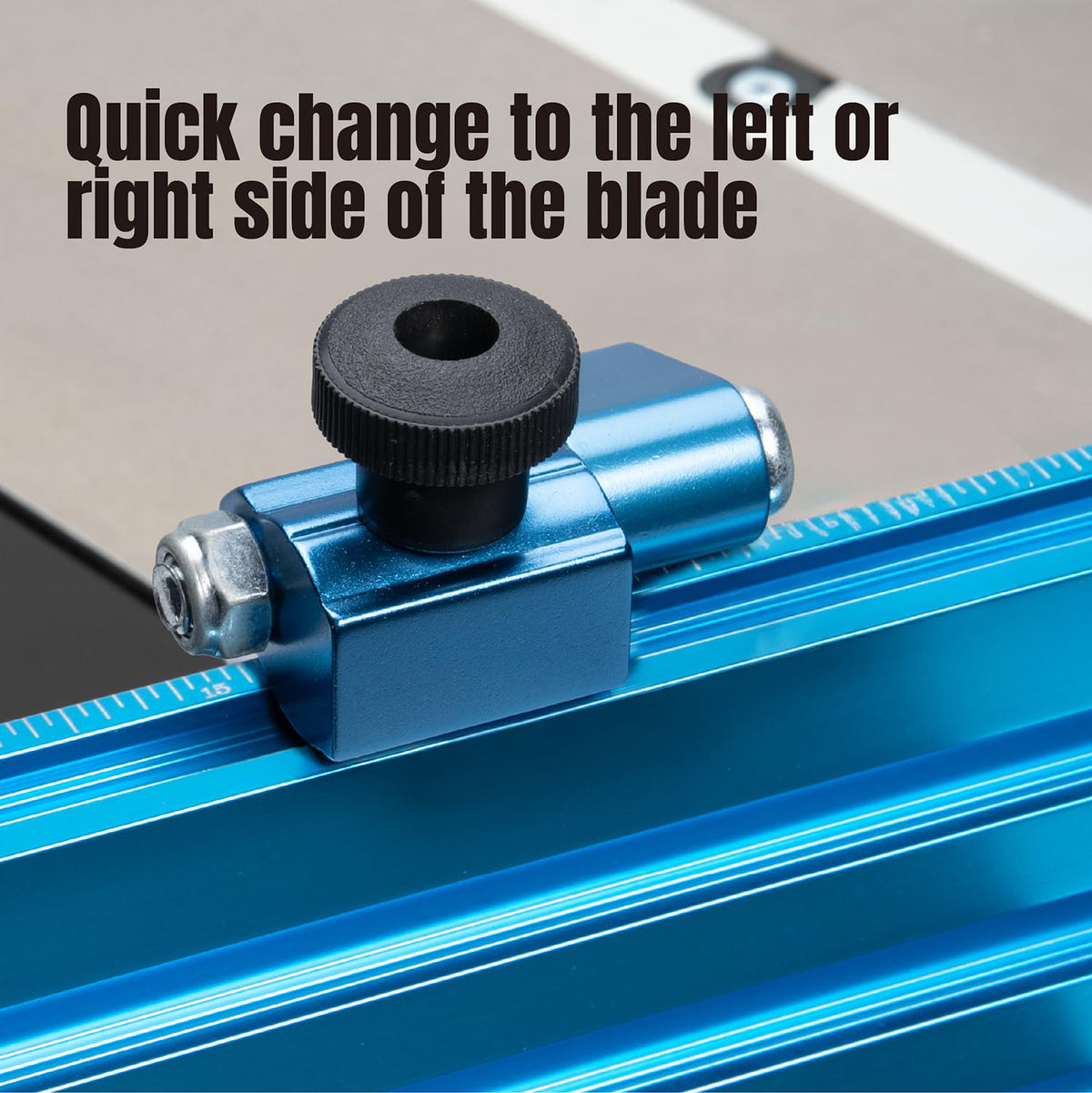 Table Saw Miter Gauge with 27 Angle Stops and T-Slot Miter Bar O329190