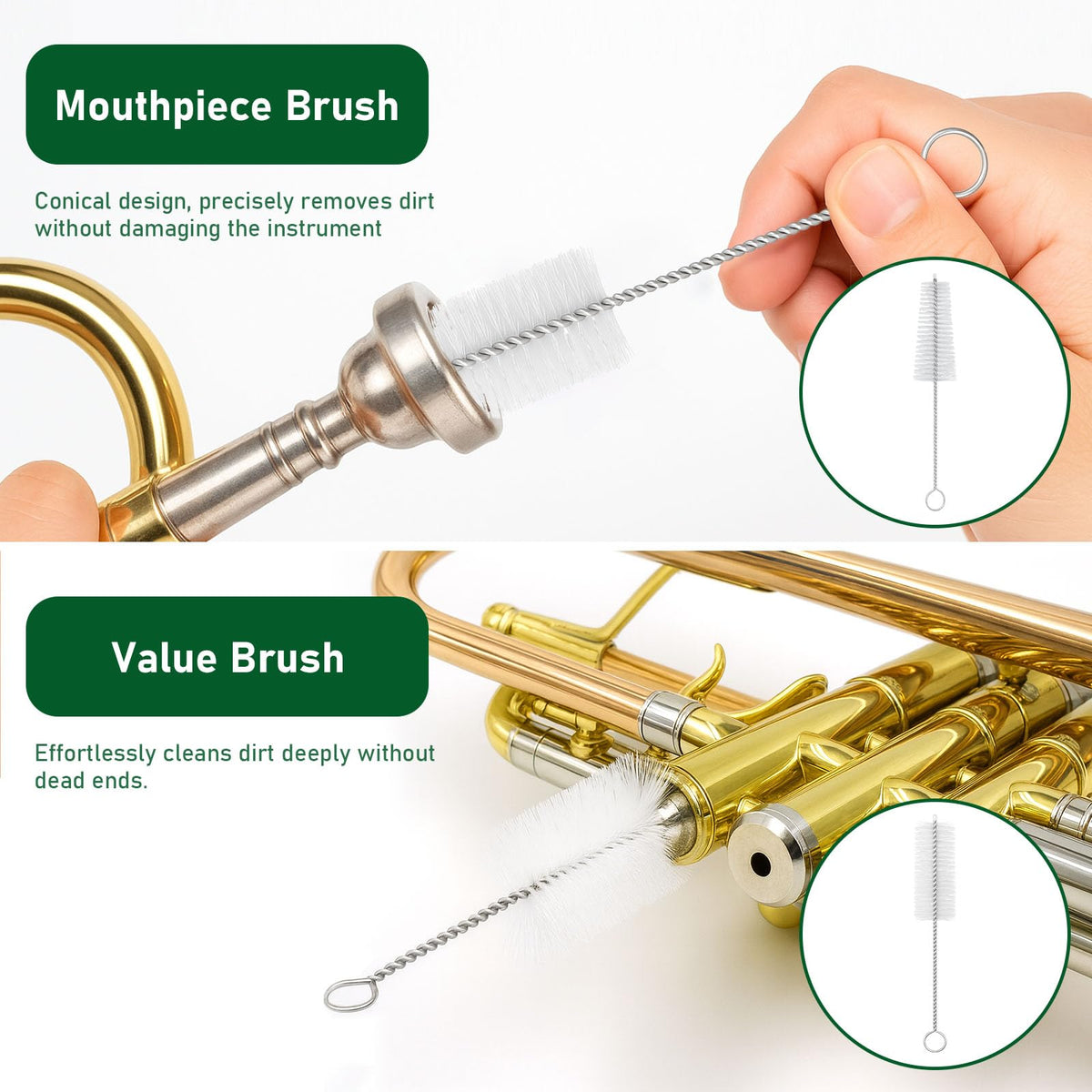 12pcs Trumpet Cleaning Kit M926