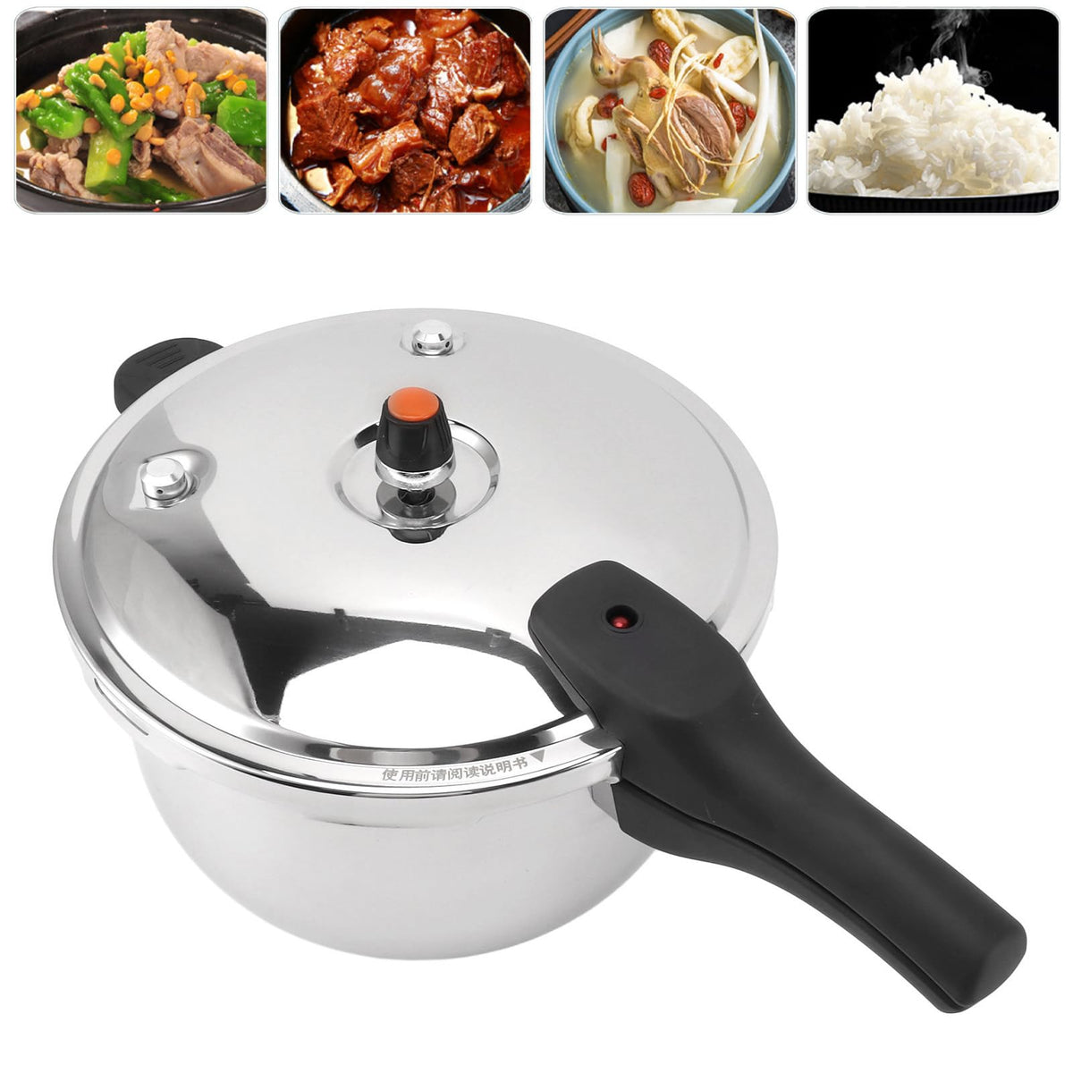Stainless Steel 3L Pressure Cooker O422
