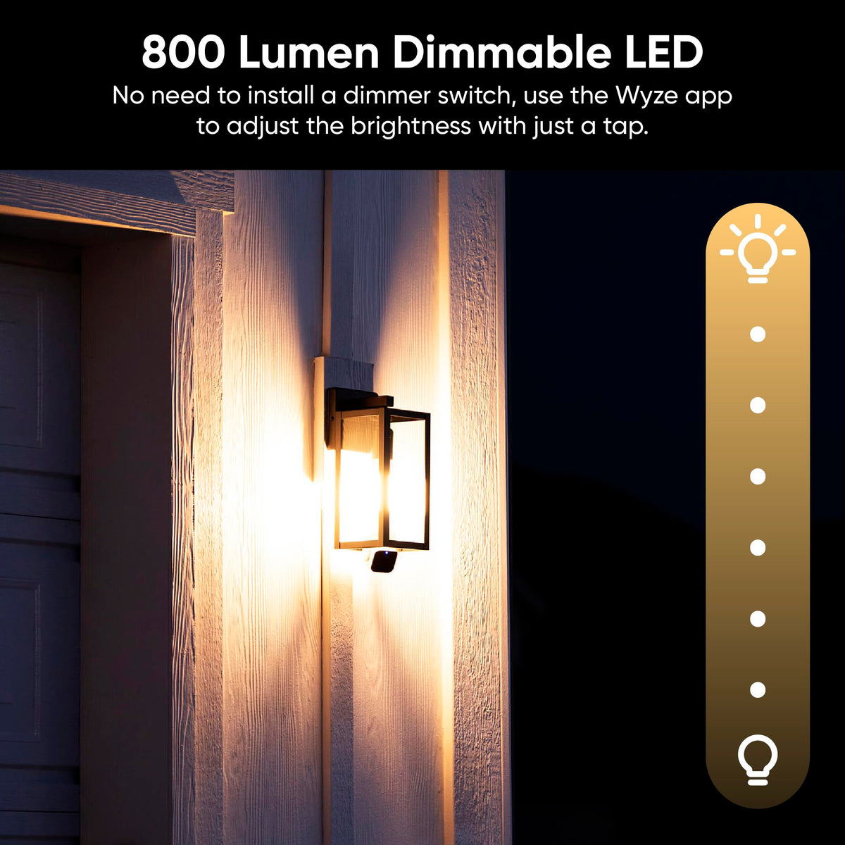 2K HD Smart Light Bulb Security Camera E293608