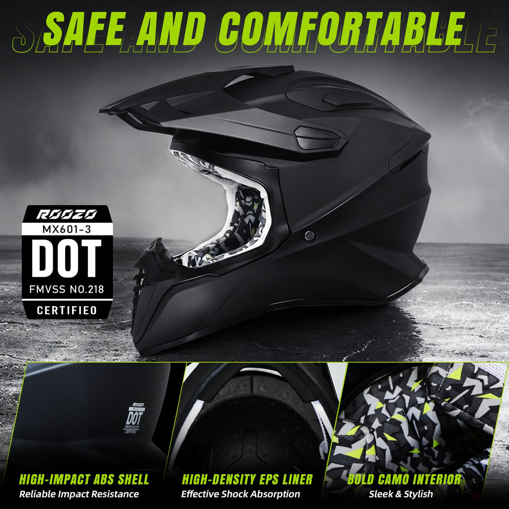 Youth Full Face Motocross Helmet S7763