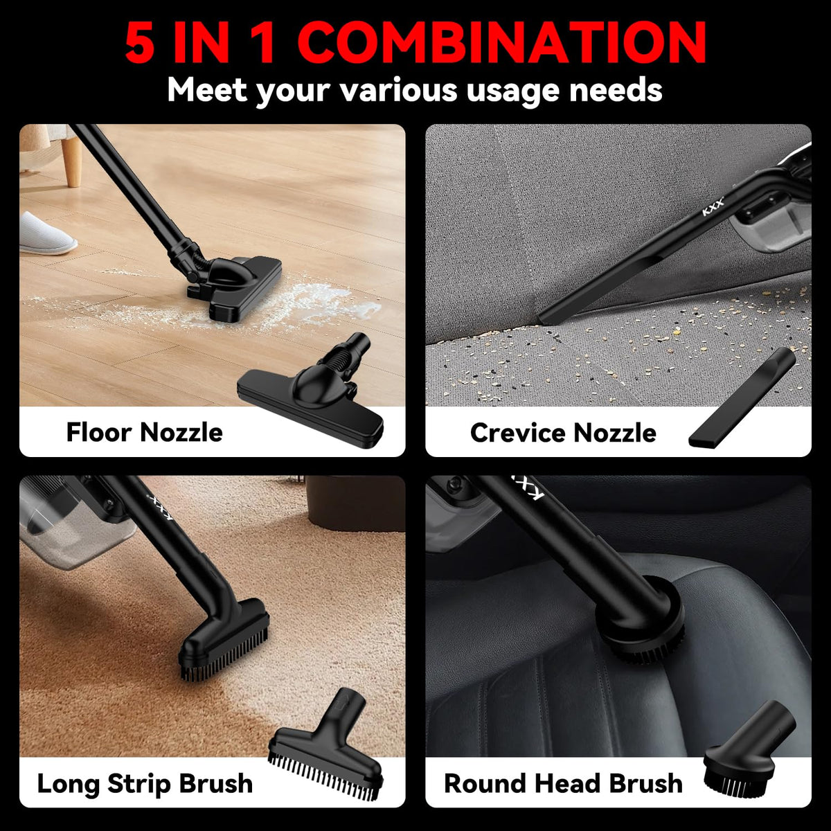 Cordless Handheld Vacuum with 500W Motor I62983