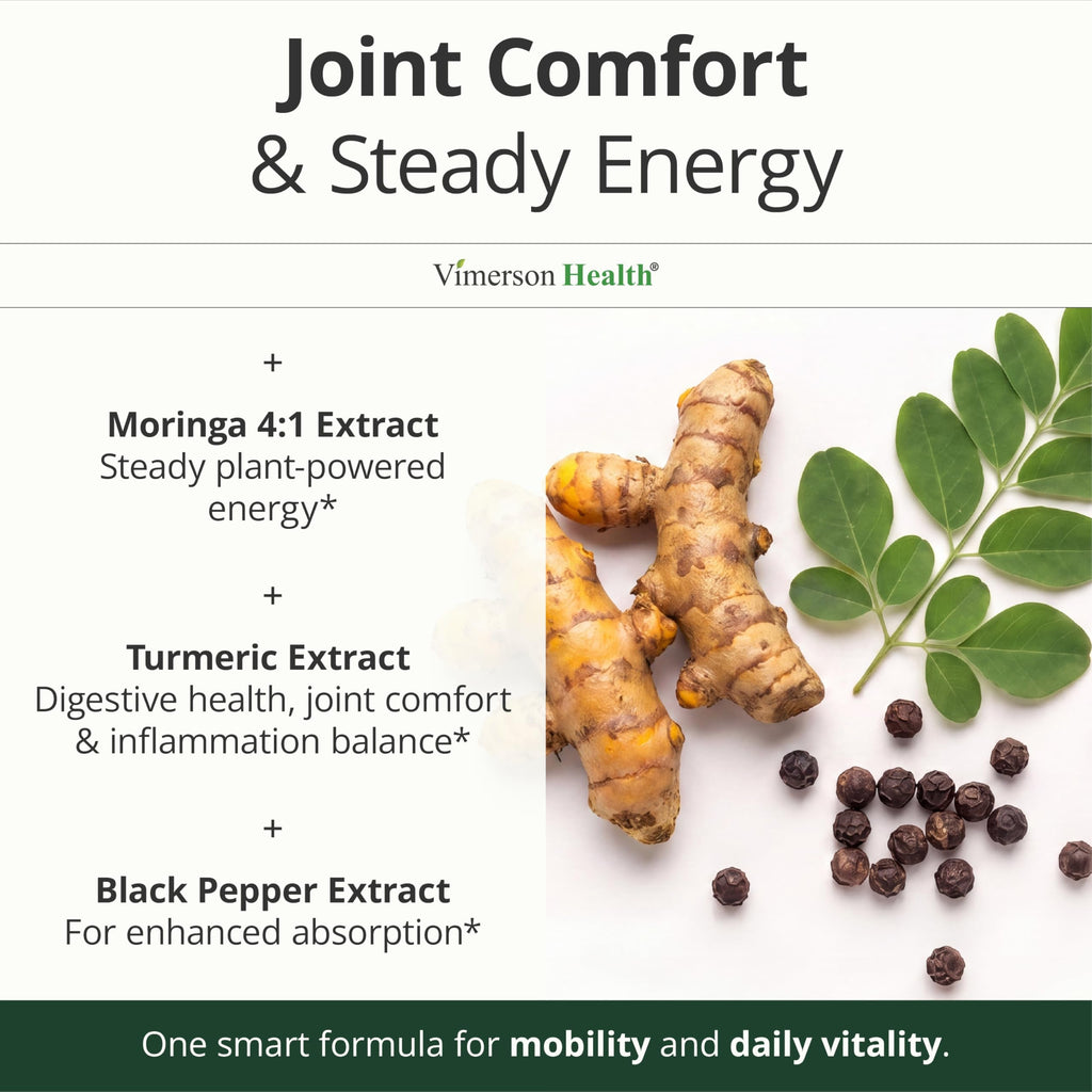 Moringa Capsules 4:1 Extract with Turmeric 120 Capsules K791942
