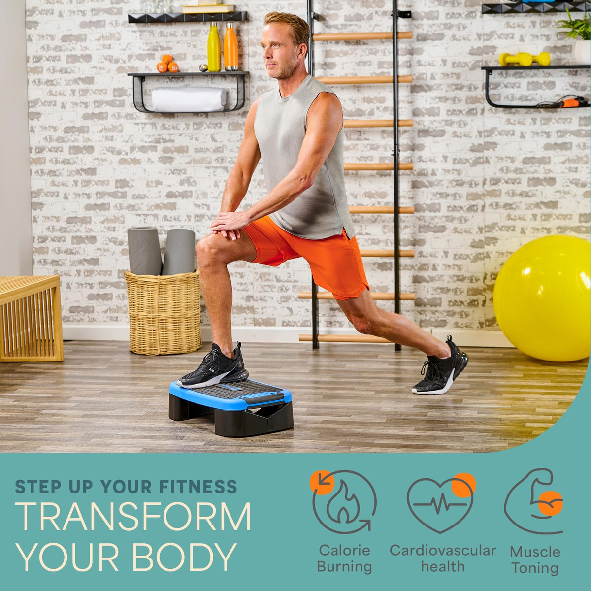 4-in-1 Adjustable Exercise Platform Z824035