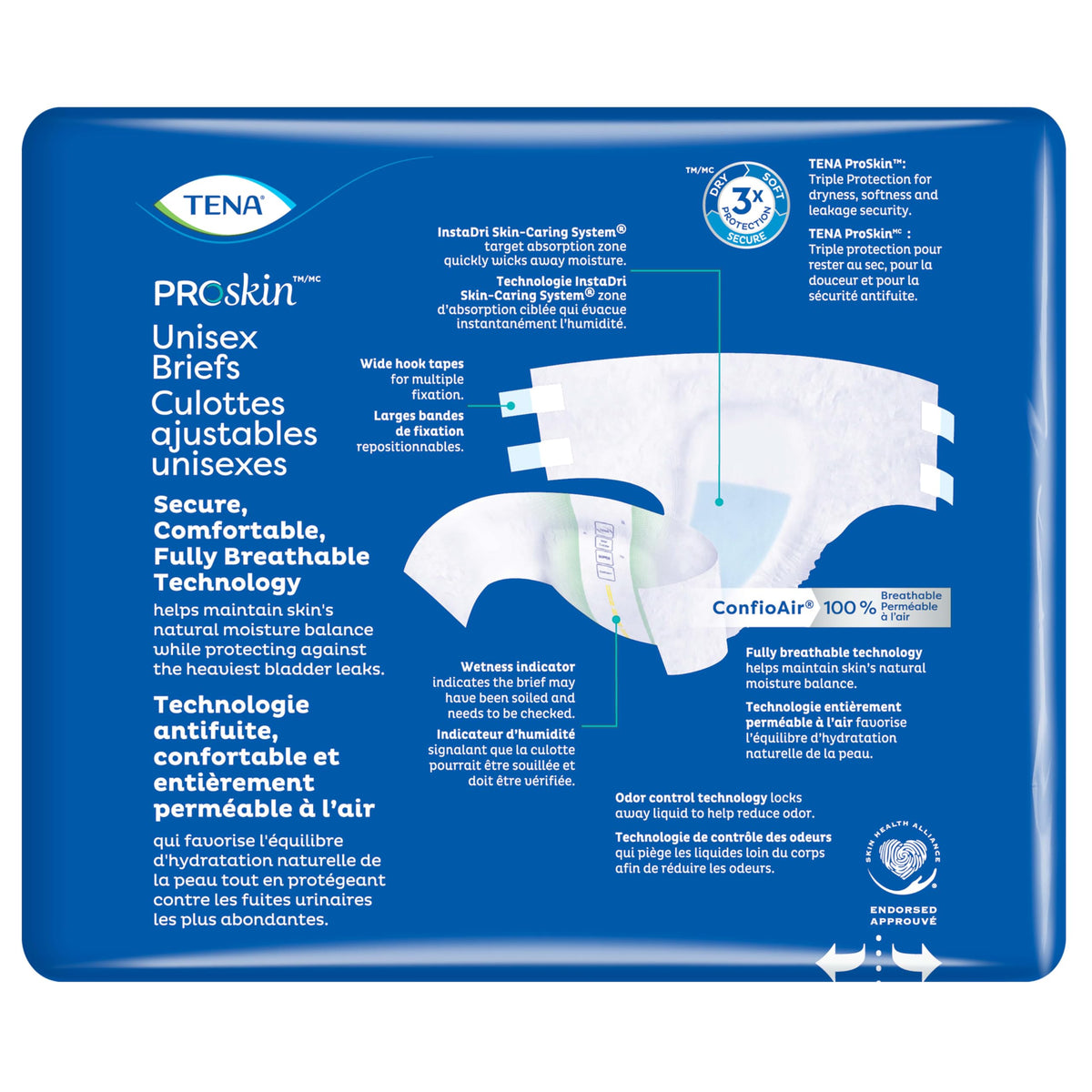 Adult Incontinence Diapers, M, 14ct E277
