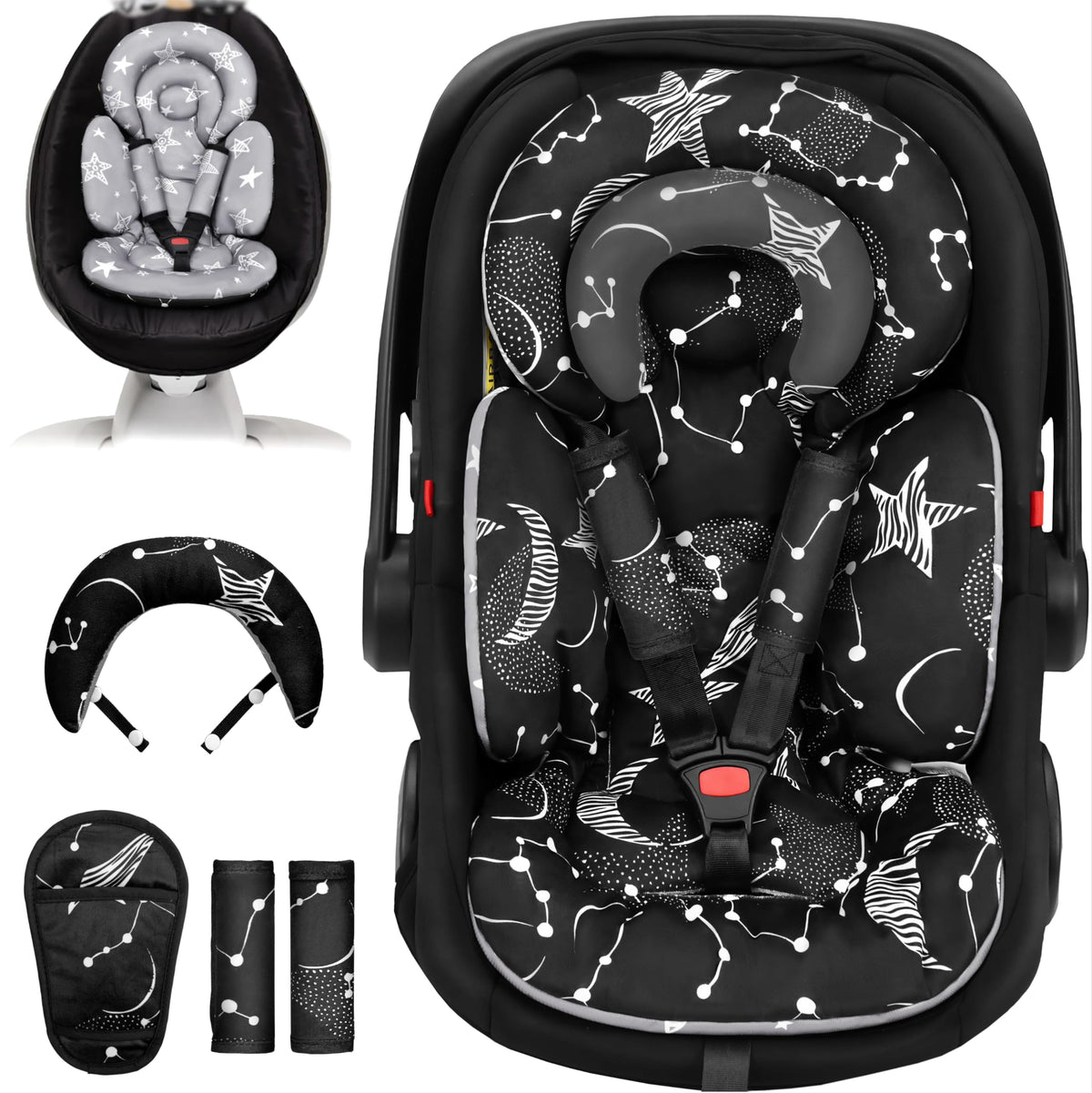 Infant Car Seat Insert with Removable Cushion X6046