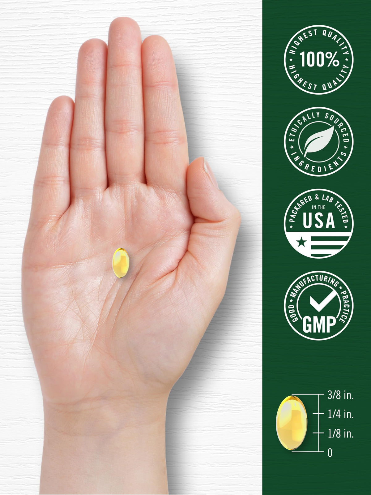 Odorless Garlic Supplement 250 Softgels R4374
