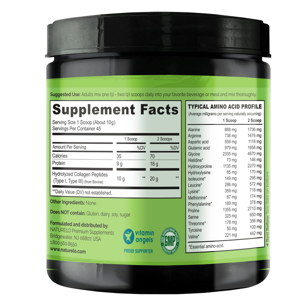 Collagen Peptide Powder 16 Oz Unflavored Y854857