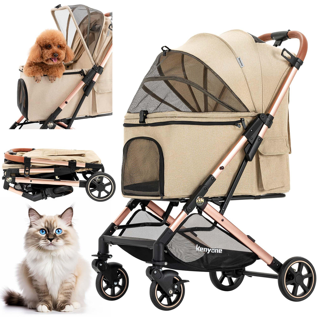 Medium Dog Stroller with Detachable Mesh H5900