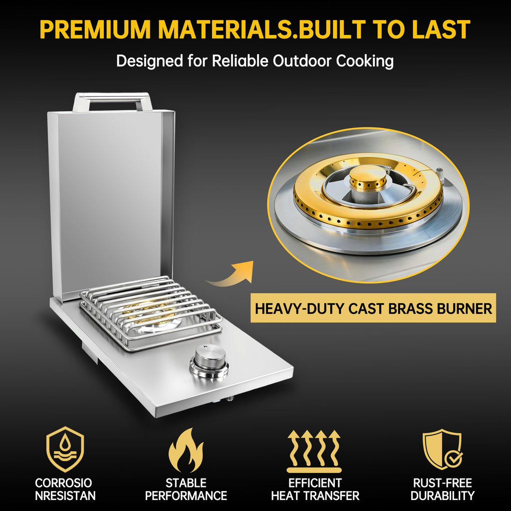 Built-in Single Side Burner N77970