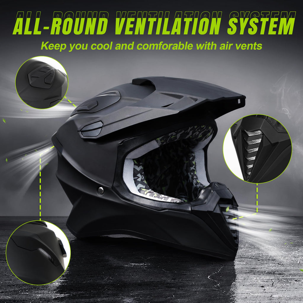 Youth Full Face Motocross Helmet S7763