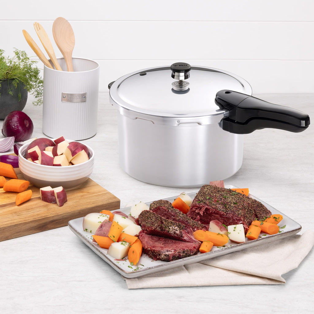 8-Quart Aluminum Pressure Cooker Z312