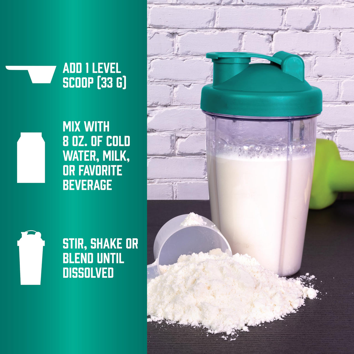 Whey Protein Concentrate Powder 5 lbs O928
