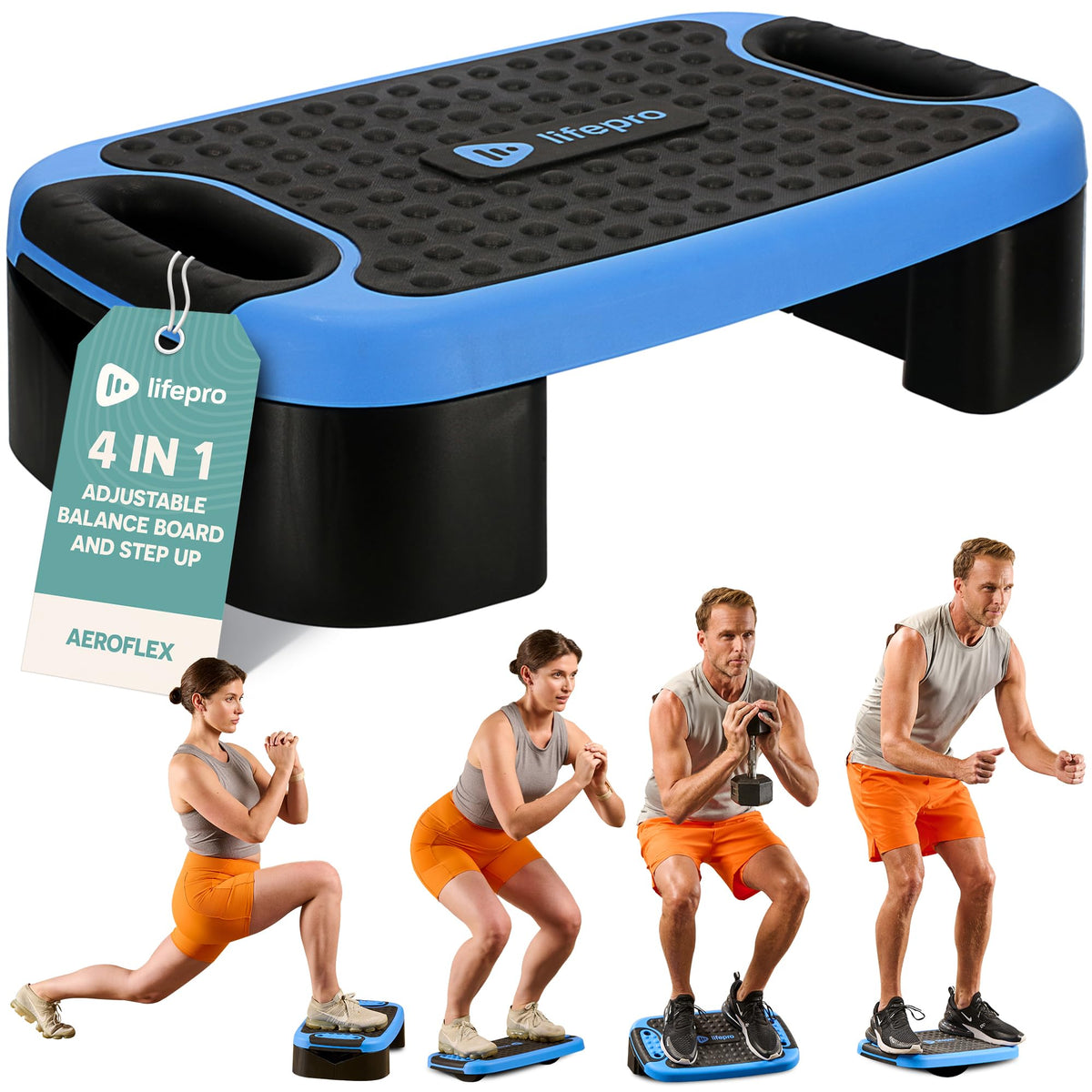 4-in-1 Adjustable Exercise Platform Z824035