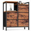 Rustic Brown 5 Drawer Dresser D833617