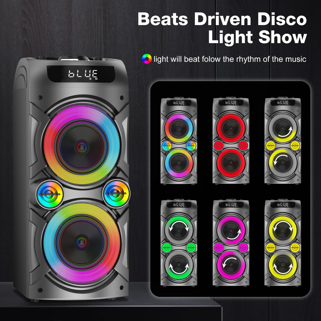 100W Portable Bluetooth Speaker E49460