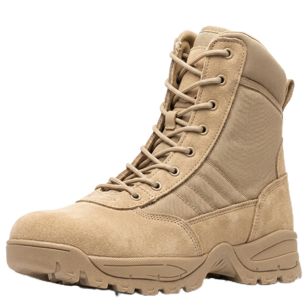 Men's Side Zipper Tactical Work Boots G6368